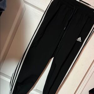 Adidas Black pants with Iconic Stripes